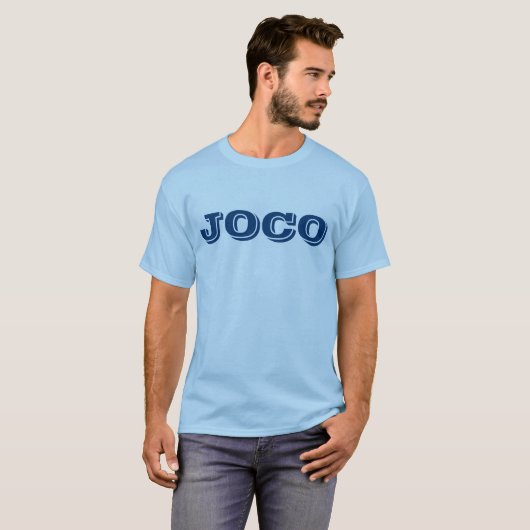 T-shirt Comté de JOCO Johnston (Devant entier)