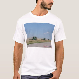 T-shirt Comté de la récolte 2007-Lane, le Kansas