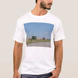 T-shirt Comté de la récolte 2007-Lane, le Kansas