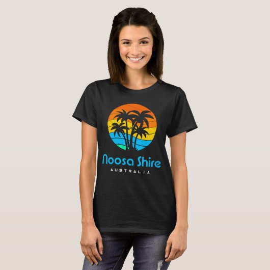 T-shirt Comté de Noosa (Devant entier)