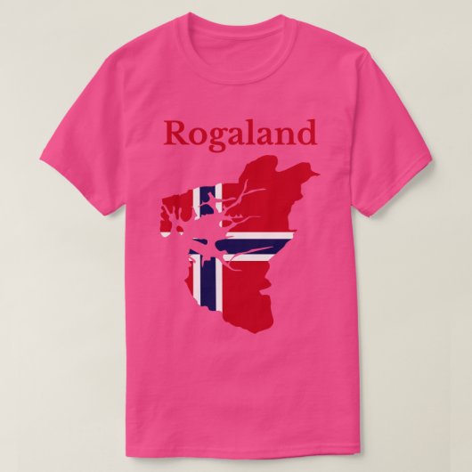 T-shirt Comté de Rogaland (Design devant)