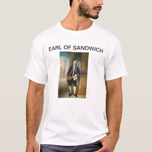 T-shirt Comte de sandwich (Devant)