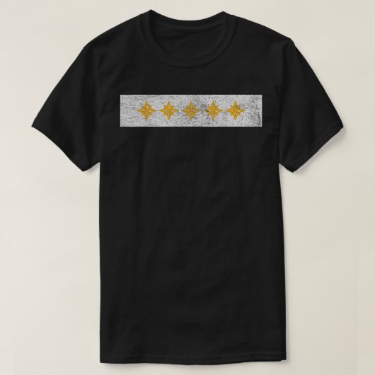 T-SHIRT COMTÉ DE WHEELING WEST VIRGINIA FLAG OHIO MARSHALL (Design devant)