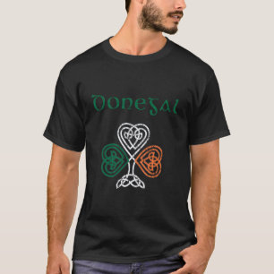 T-shirt Comté Donegal Shamrock Irlande Drapeau Craic Et Pd