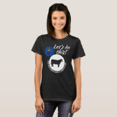 T-shirt Comté Fair Livestock Market Steer Dark (Devant entier)