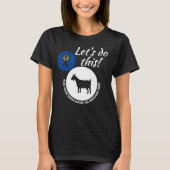 T-shirt Comté Fair Livestock Pygmy Chèvre Show Dark (Devant)