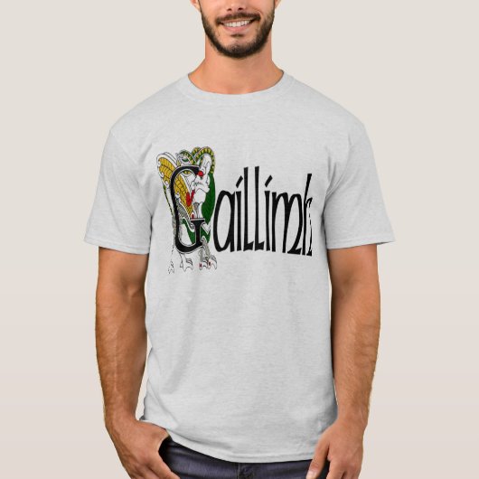 T-shirt Comté Galway (gaélique) (Devant)