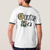 T-shirt Comté Louth (gaélique) (Dos)