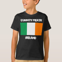 Comté Meath, Irlande avec drapeau irlandais Boys
