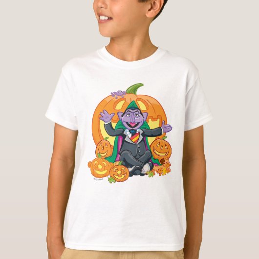 T-shirt Comte von Count | Citrouilles d'Halloween (Devant)
