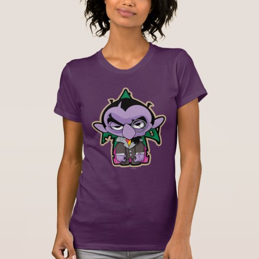 T-shirt Comte von Count Zombie (Devant)