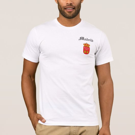 T-shirt COMUNIDAD De MADRID (Devant)