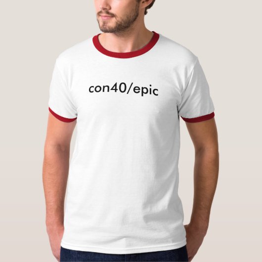 T-shirt con40/épopée (Devant)