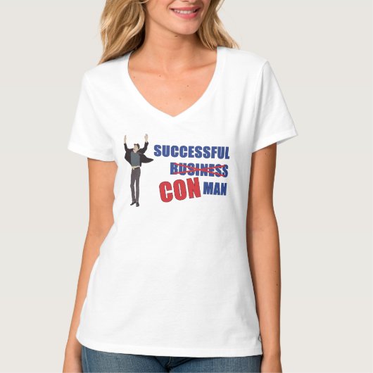 T-shirt Con Man - Musk (Devant)