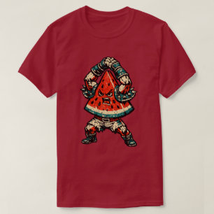 T-shirt Concasseur à pastèque — Street Fighter Rétro Vinta