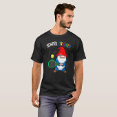 T-shirt Concasseur D'École Retour À L'École Cute Gnome Ten (Devant entier)