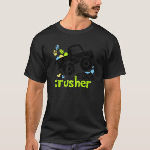 T-shirt Concasseur d'œufs Funny Monster Truck Pâques Migno
