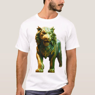 T-shirt Concept Art du Tigre de Jade Asiatique 