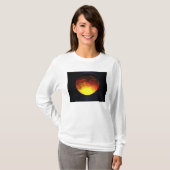 T-shirt Concept artistique de Kepler-10b (Devant entier)