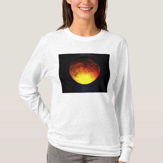 T-shirt Concept artistique de Kepler-10b (Devant)