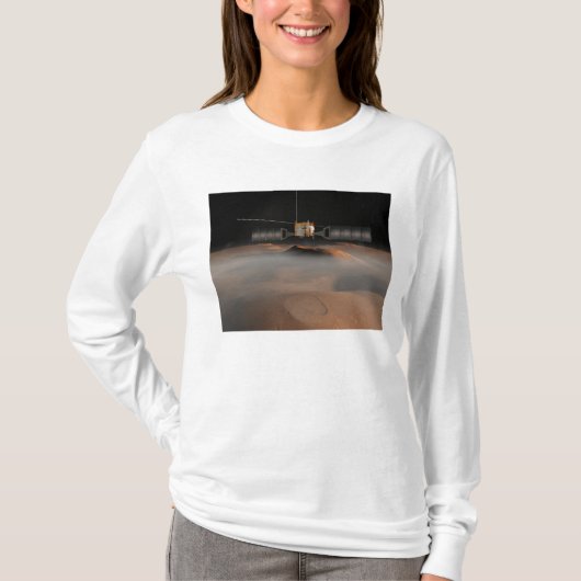 T-shirt Concept artistique de l'engin spatial Express Mars (Devant)