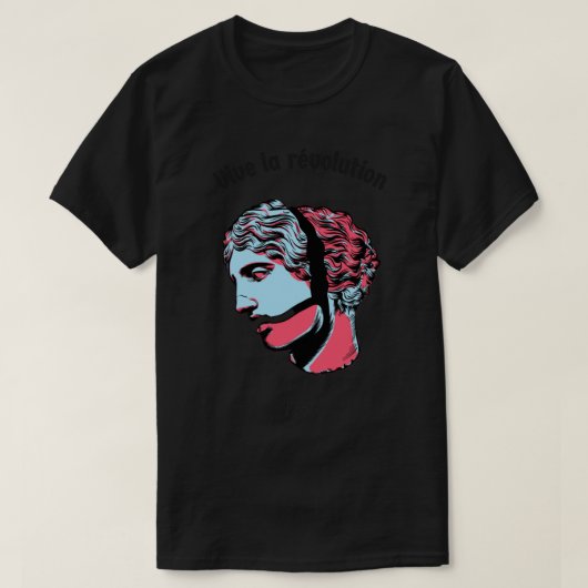 T-shirt Concept de la Révolution française, Les Misérables (Design devant)