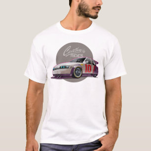 T-shirt concept de voiture de course de fiction Custon