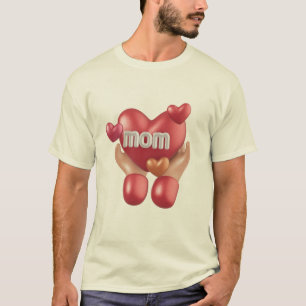 T-shirt Concept d'illustration de l'amour maternel.