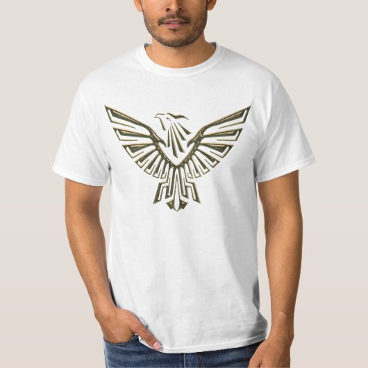 T-shirt Concept métallique Eagle (Devant)