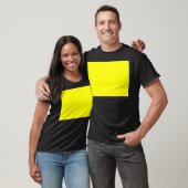 T-shirt Concepteur Customisé couleur jaune (Unisexe)