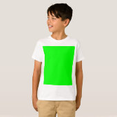 T-shirt Concepteur Customisé couleur verte (Devant entier)