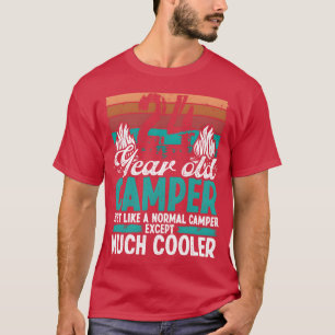 T-shirt Concepteur de 24 ans scoutant camping 24 anniversa