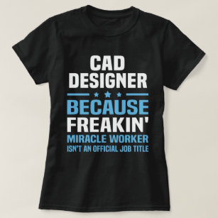 T-shirt Concepteur de DAO