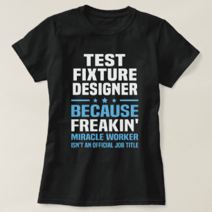 T-shirt Concepteur de fixations de test