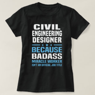 T-shirt Concepteur de génie civil