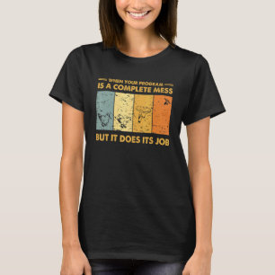 T-shirt Concepteur de programmeur Coder Ingénieur logiciel