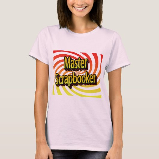 T-shirt Concepteur de scrapbook Cropper (Devant)