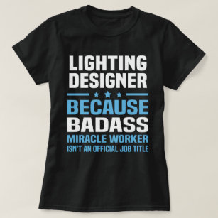 T-shirt Concepteur d'éclairage