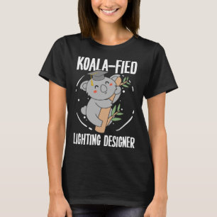 T-shirt Concepteur d'éclairage Koala Éclairage équipe de s