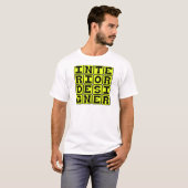 T-shirt Concepteur d'intérieur, Profession (Devant entier)