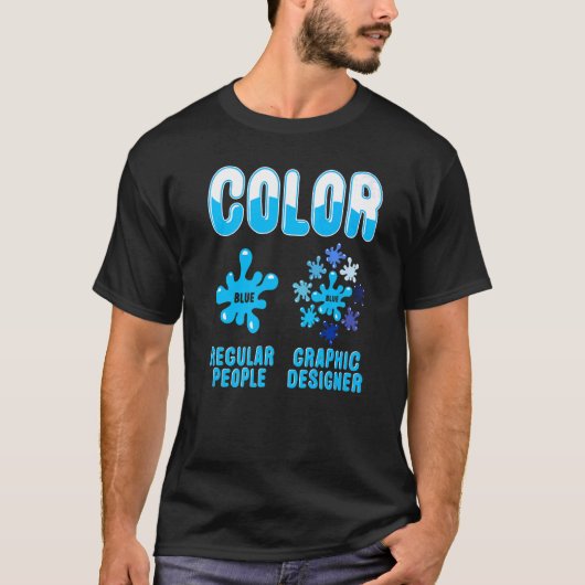 T-shirt Concepteur graphique (Devant)