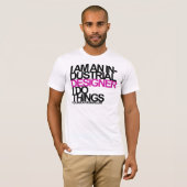 T-shirt concepteur industriel (Devant entier)