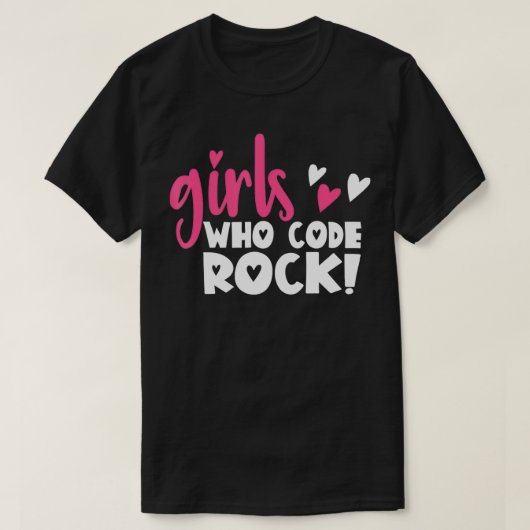 T-shirt Concepteur Web Coding pour filles programmeur d'or (Design devant)