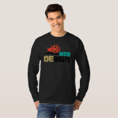 T-shirt Concepteur Web de débogage de code (Devant entier)