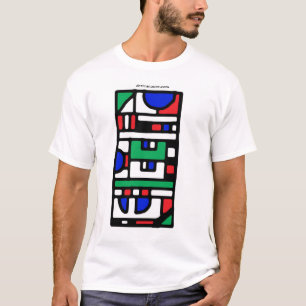 T-shirt Conception 006 rouge, vert, bleu
