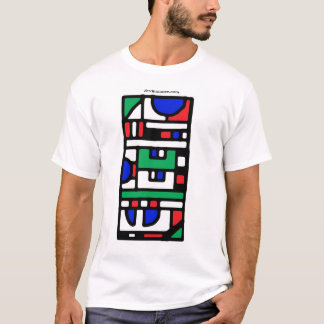 T-shirt Conception 006 rouge, vert, bleu