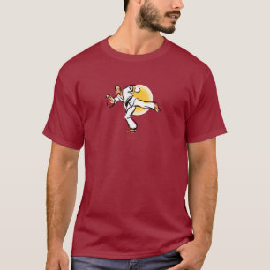 T-shirt Conception 2 d'état d'esprit de ceinture noire