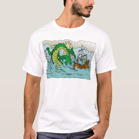 T-shirt Conception 37 de dragon (Devant)