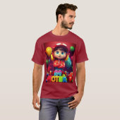 T-SHIRT CONCEPTION 3D ENFANTS POUR CUTE BOY T.SHIRT (Devant entier)