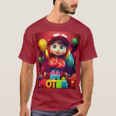 T-SHIRT CONCEPTION 3D ENFANTS POUR CUTE BOY T.SHIRT (Devant)
